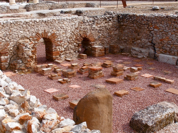 Part of an ancient Roman residential area