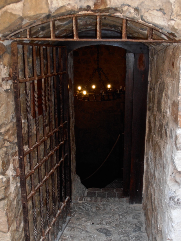 ...and the entrance to a dingy dungeon inside Consuegra castle